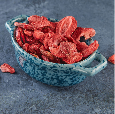 Freeze-dried strawberries
